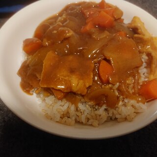 豚バラカレーライス